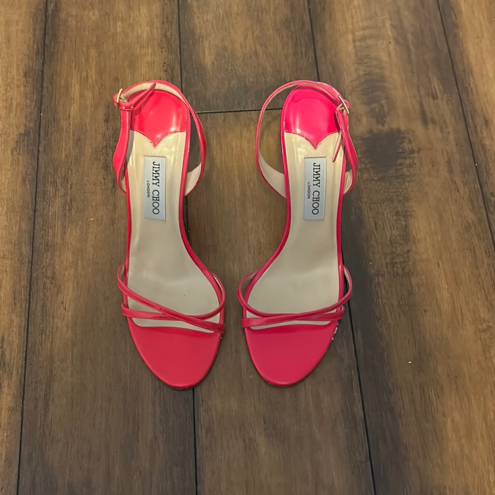 Jimmy Choo Barbie Pink heels